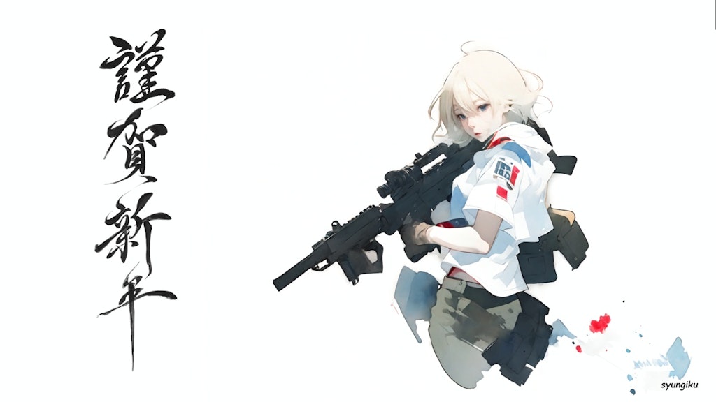 銃と少女と新年