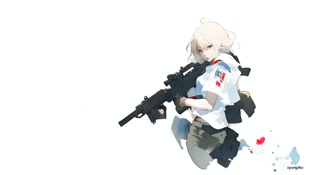 銃と少女と新年