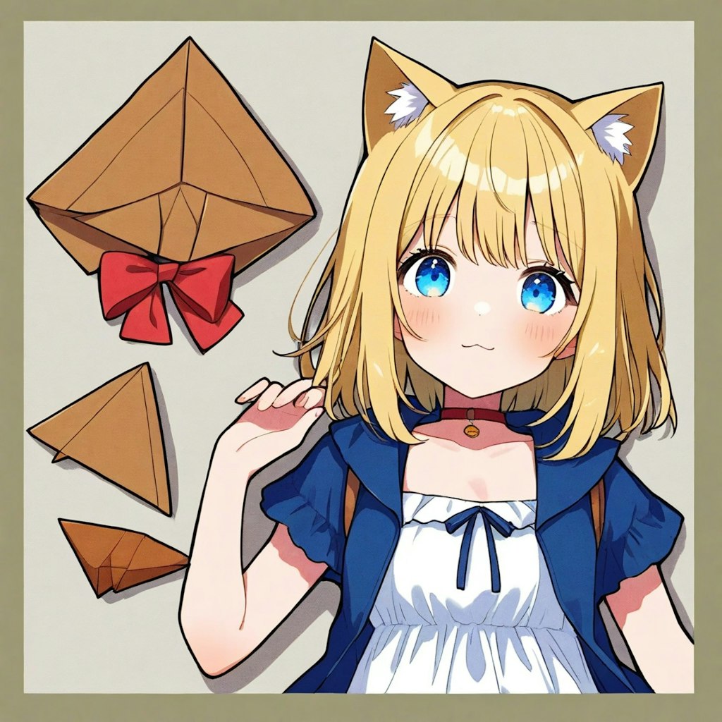 ？の折り方