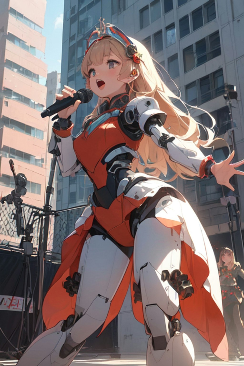 ビッグライブ２　美少女型巨大戦闘ロボットのライブ