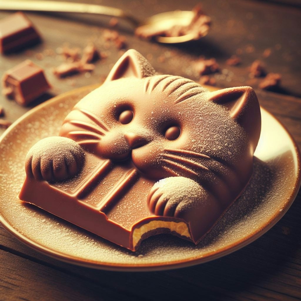 チョコになった猫