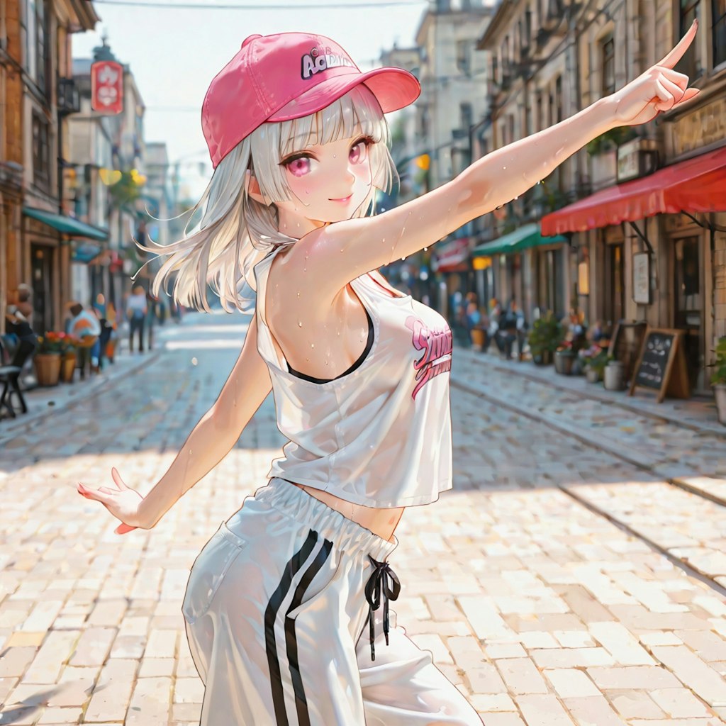 汗だくストリートダンス