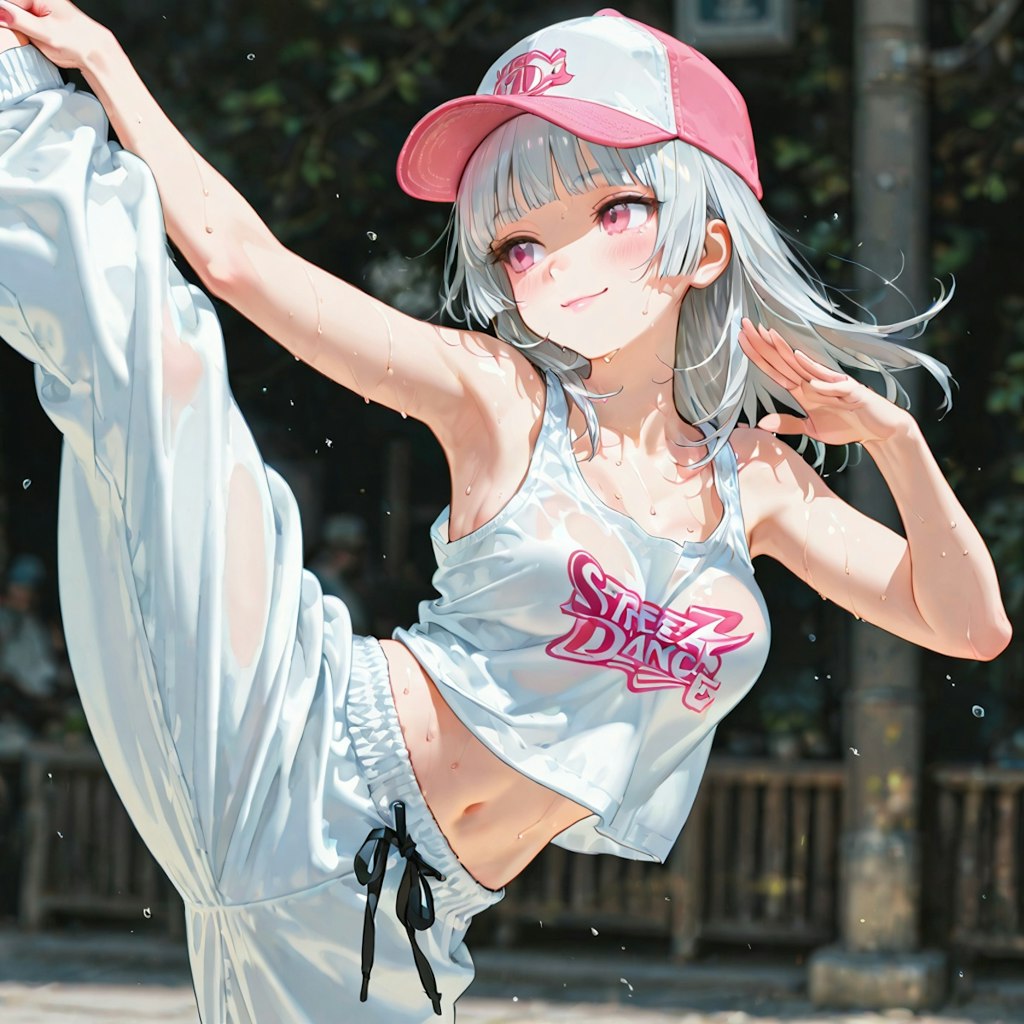 汗だくストリートダンス