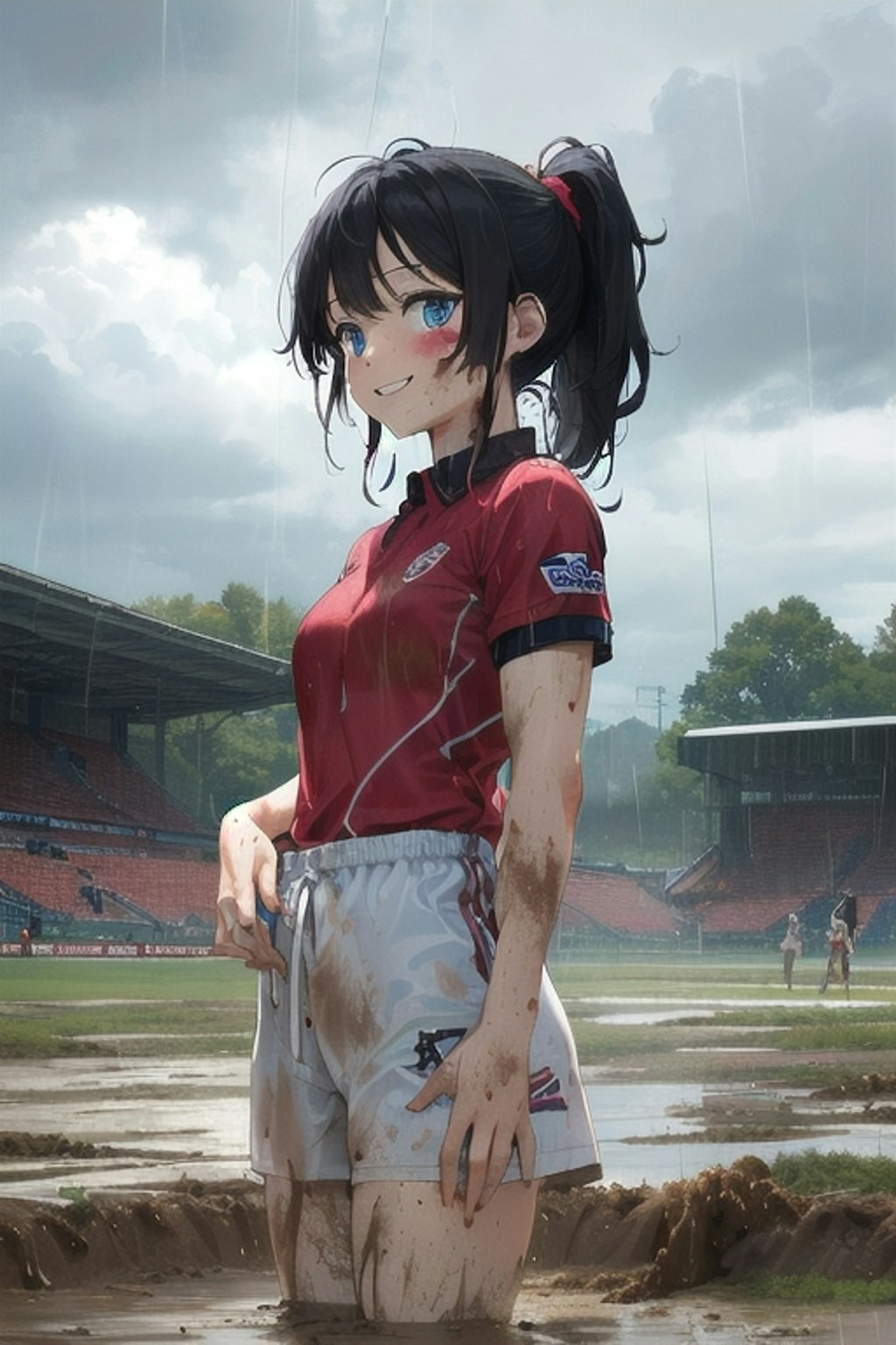 🏉泥まみれの女子ラグビー 61