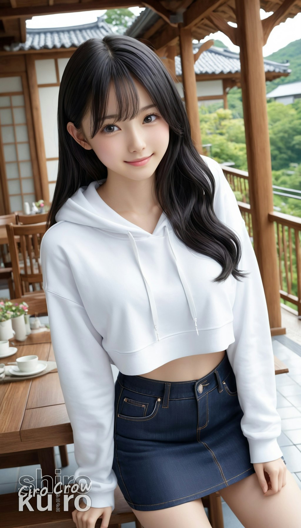 窓辺とミルクティー