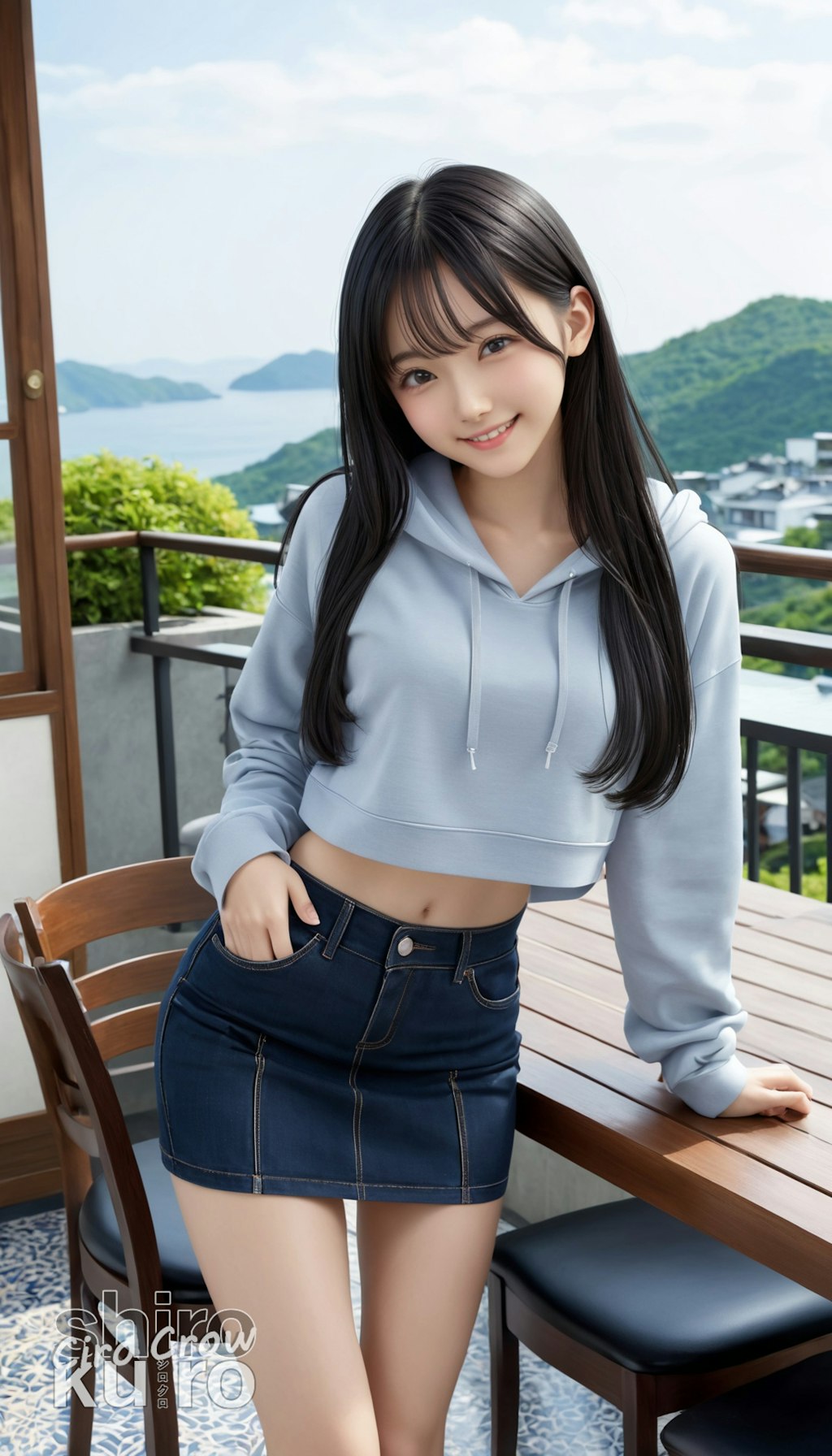 窓辺とミルクティー