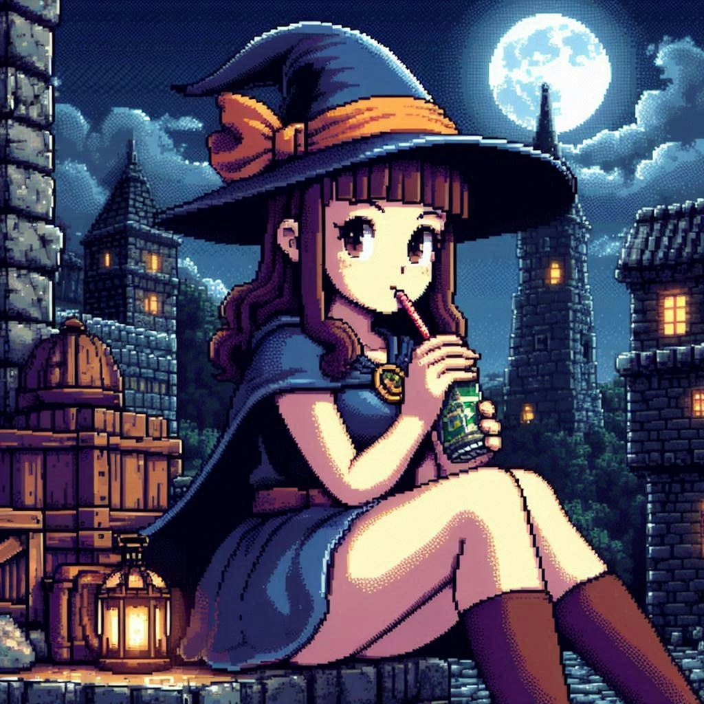 #8 魔女宅ドット絵シリーズ