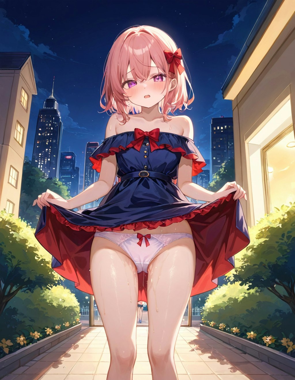 深夜のドキドキデート❤