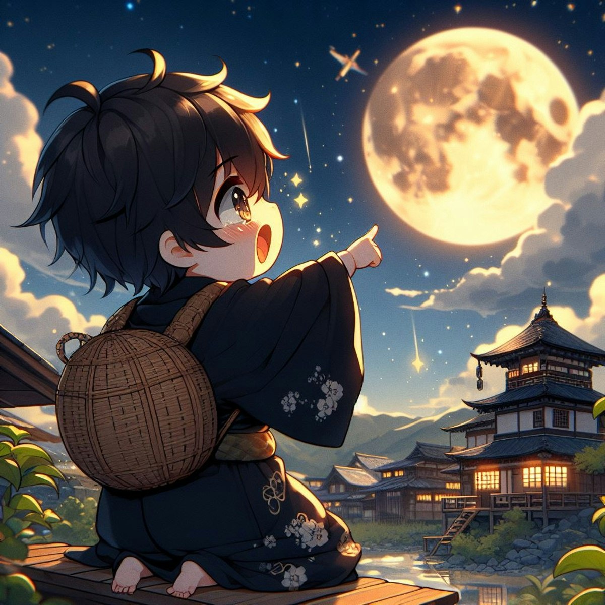 名月をとってくれろと泣く子かな chichipui(ちちぷい)AIイラスト専用の投稿&生成サイト 名月をとってくれろと泣く子かな chichipui(ちちぷい)AIイラスト専用の投稿&生成サイト