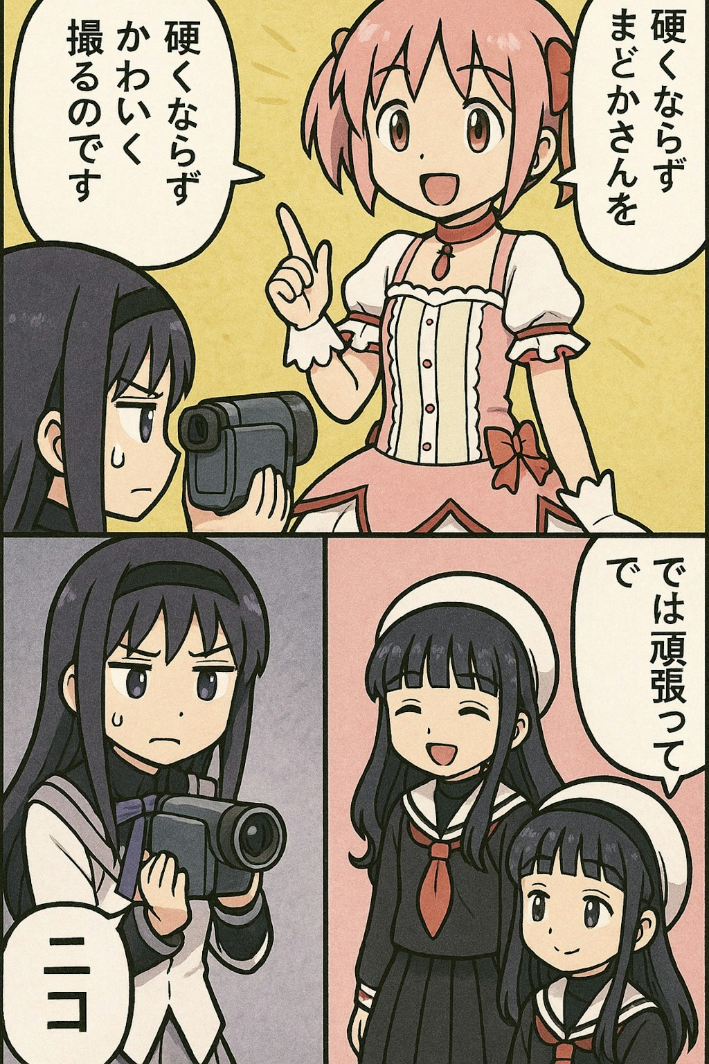 ともよちゃんとほむら