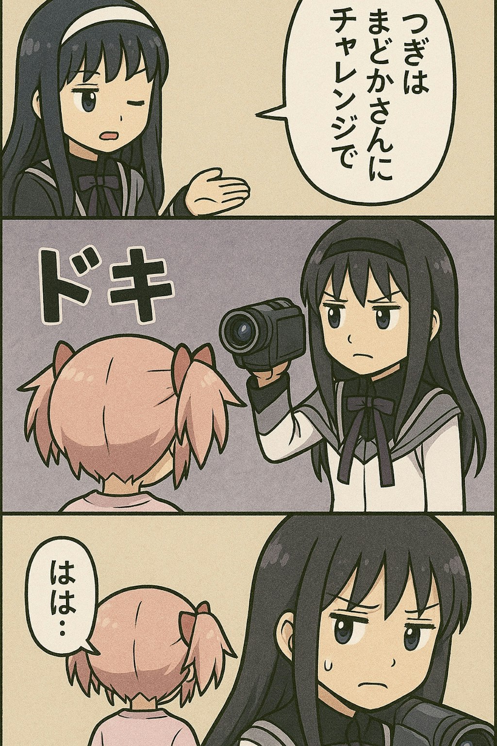 ともよちゃんとほむら