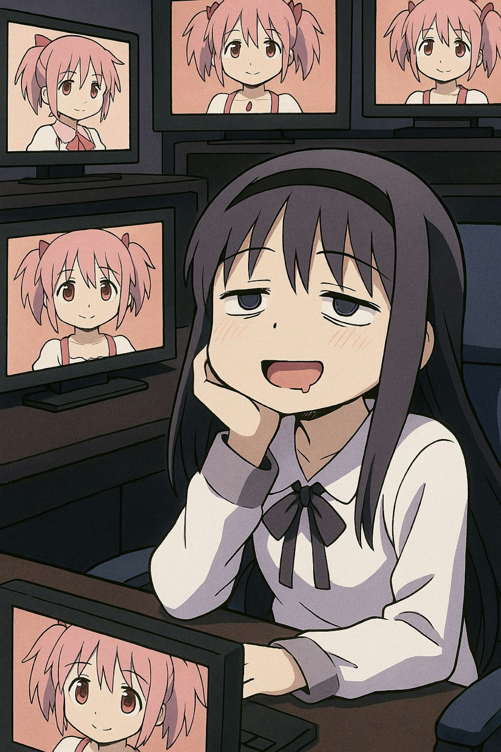 ともよちゃんとほむら