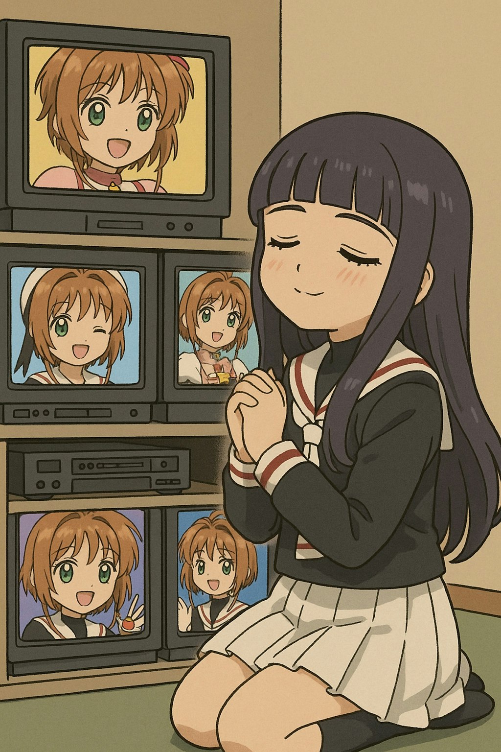 ともよちゃんとほむら