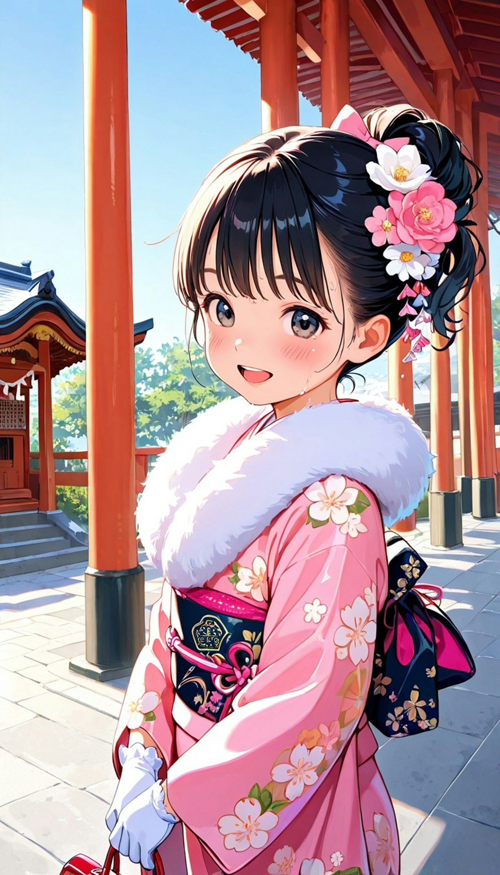 loli-chan with black hair 14 another 黒髪のロリちゃん14 another