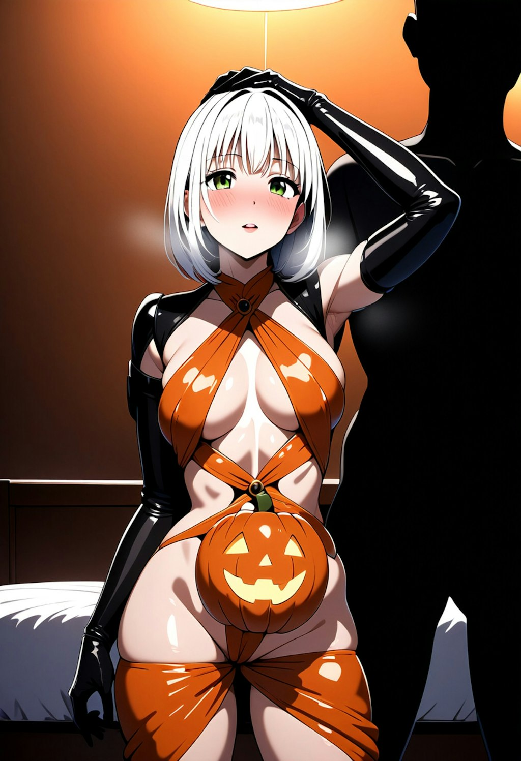 ハロウィンのコスはどれを着せて行こうか…