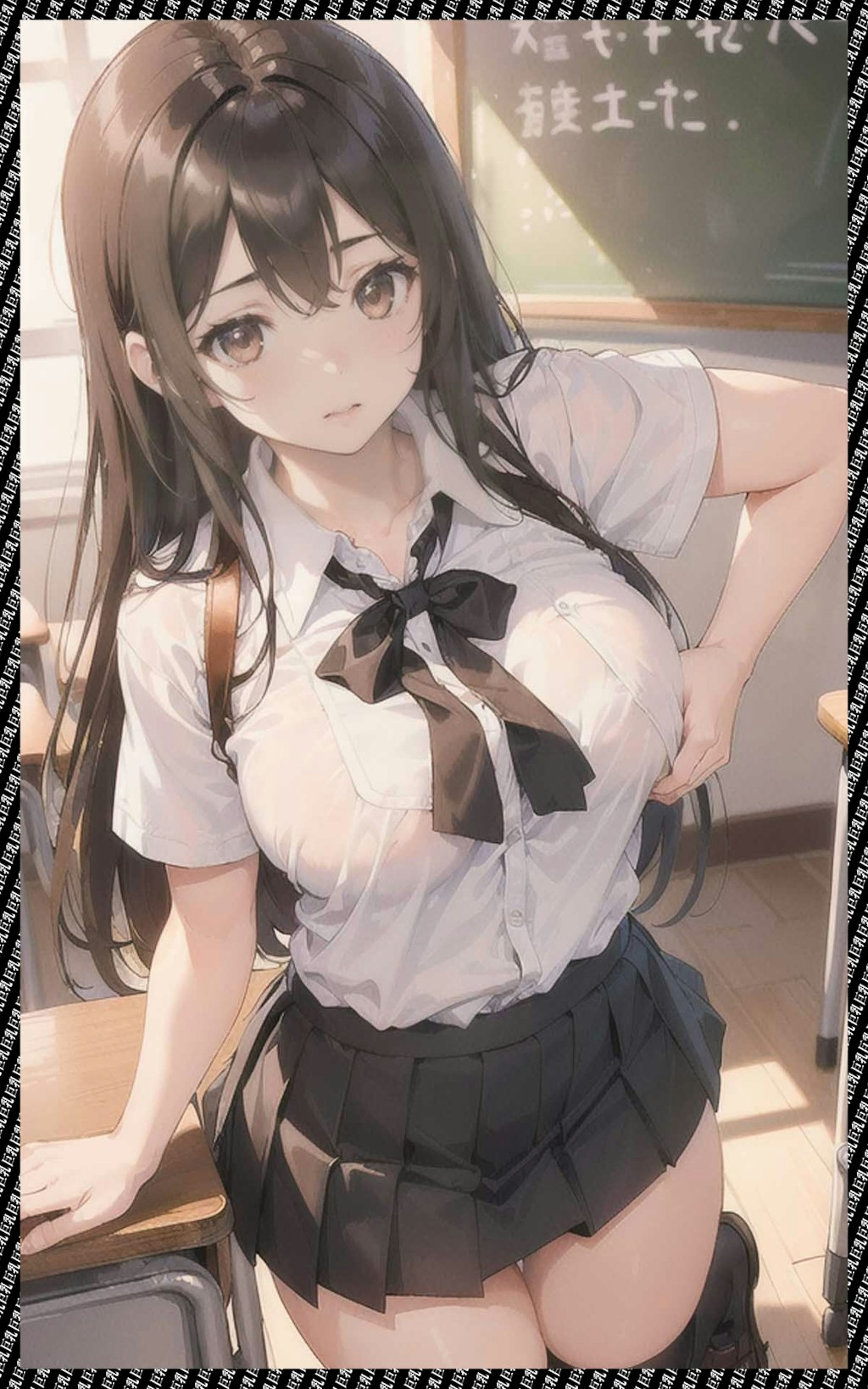 巨乳JK　Big breasted JK