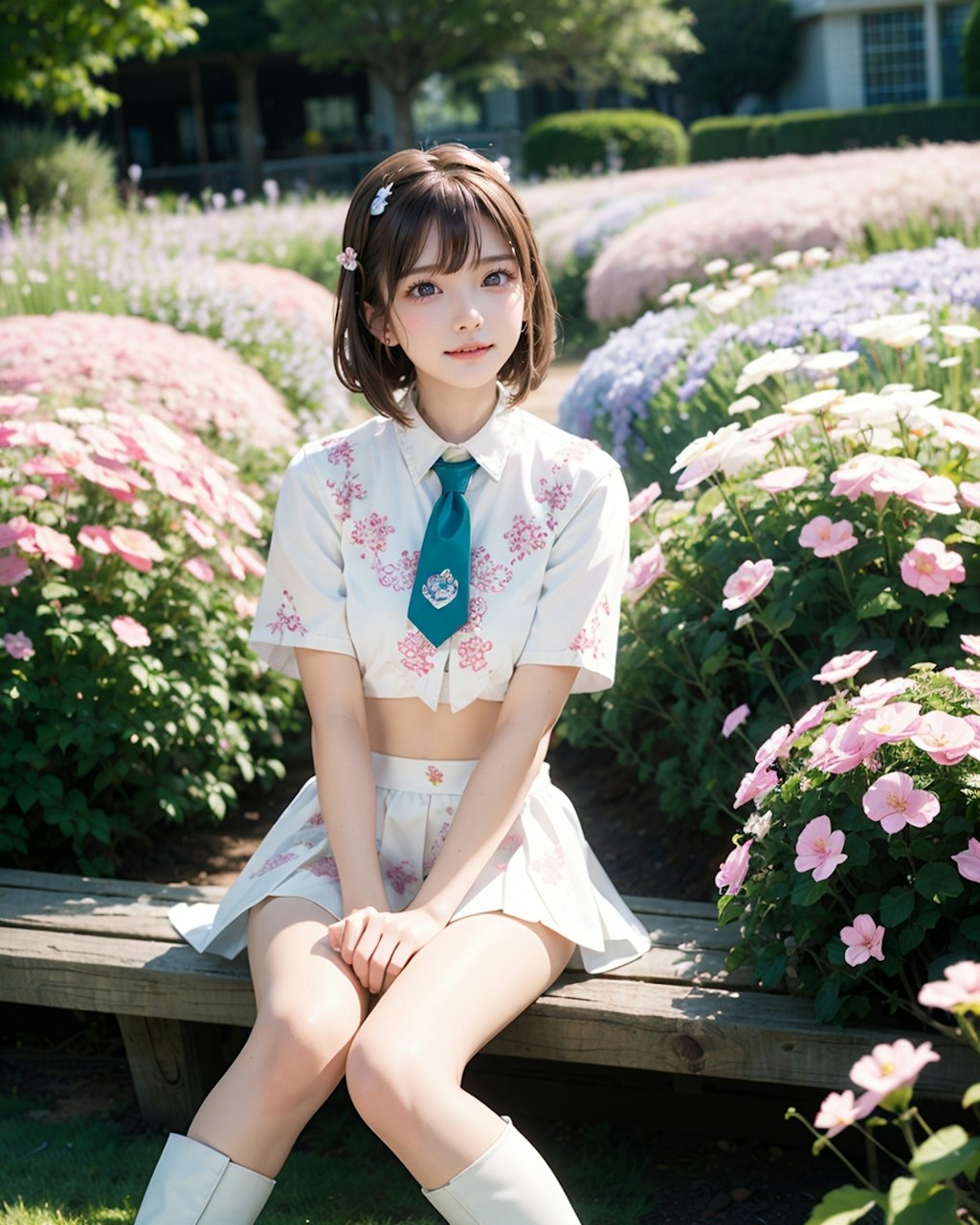 Geranium Flower Girl