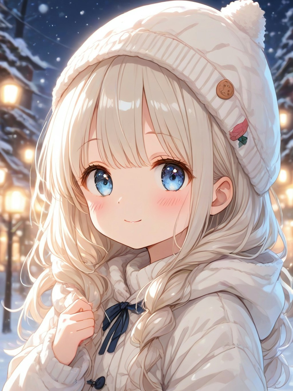 ニット帽子