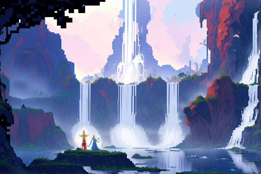 Celestial Waterfall