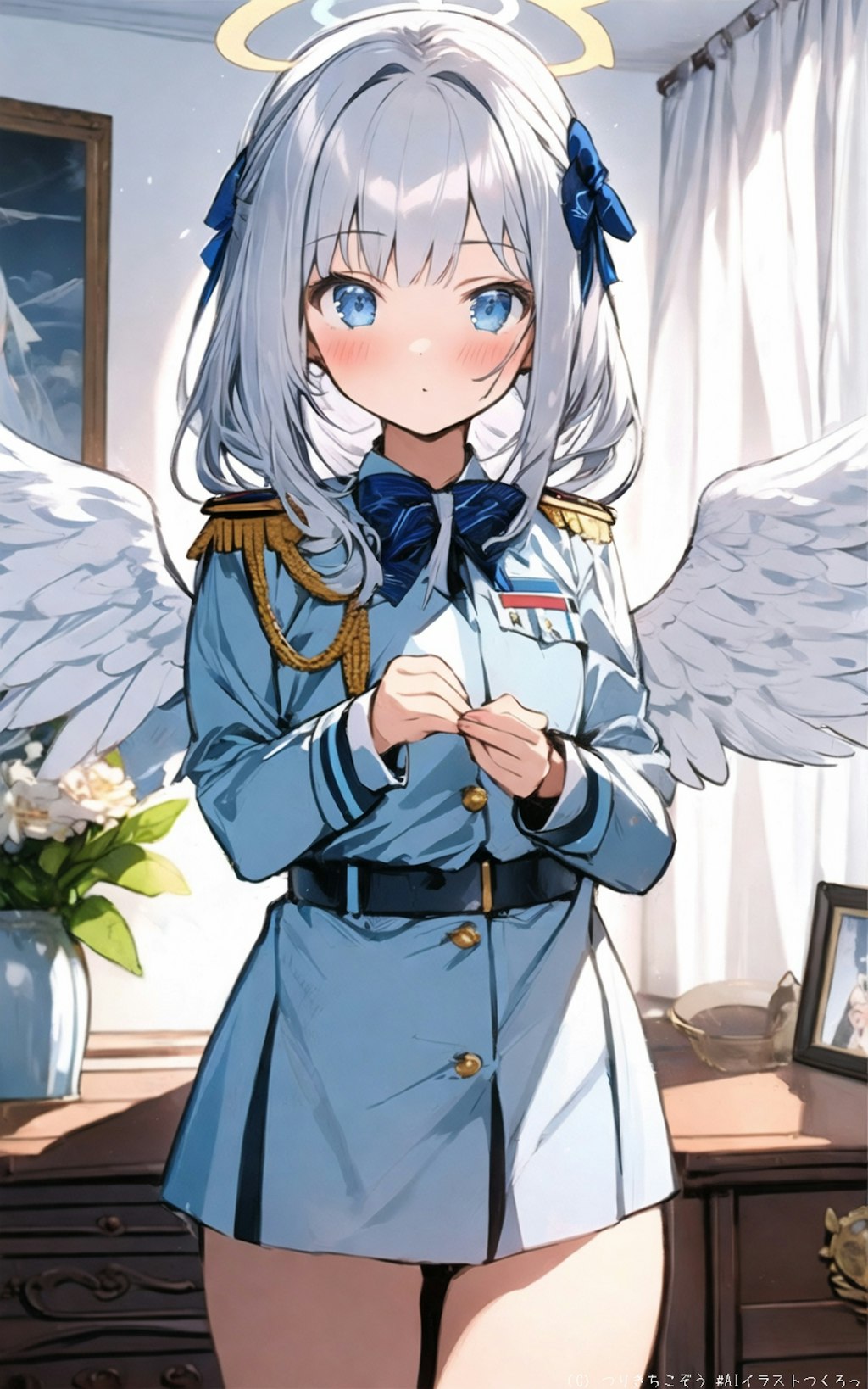 軍服を着た天使　②