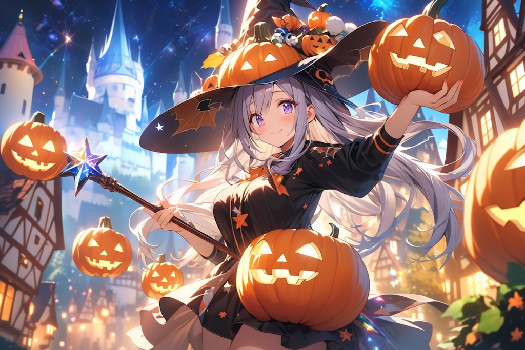 ハロウィン魔女