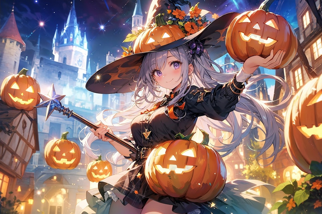 ハロウィン魔女