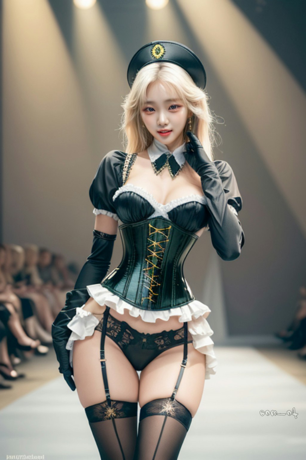 AI art - (( コルセットモデル )) Corset model