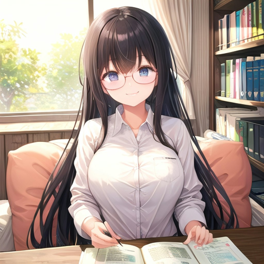 FROST読書女性