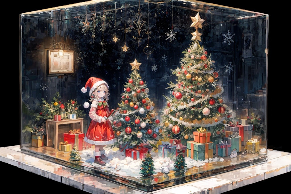 クリスマス ジオラマ