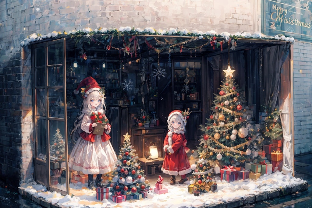 クリスマス ジオラマ