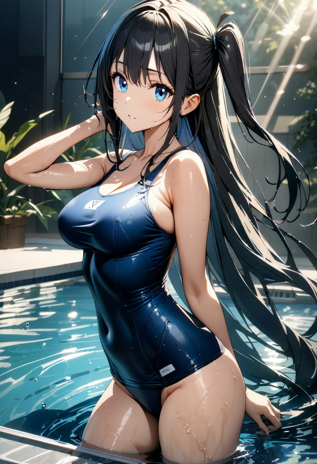 school swimsuit