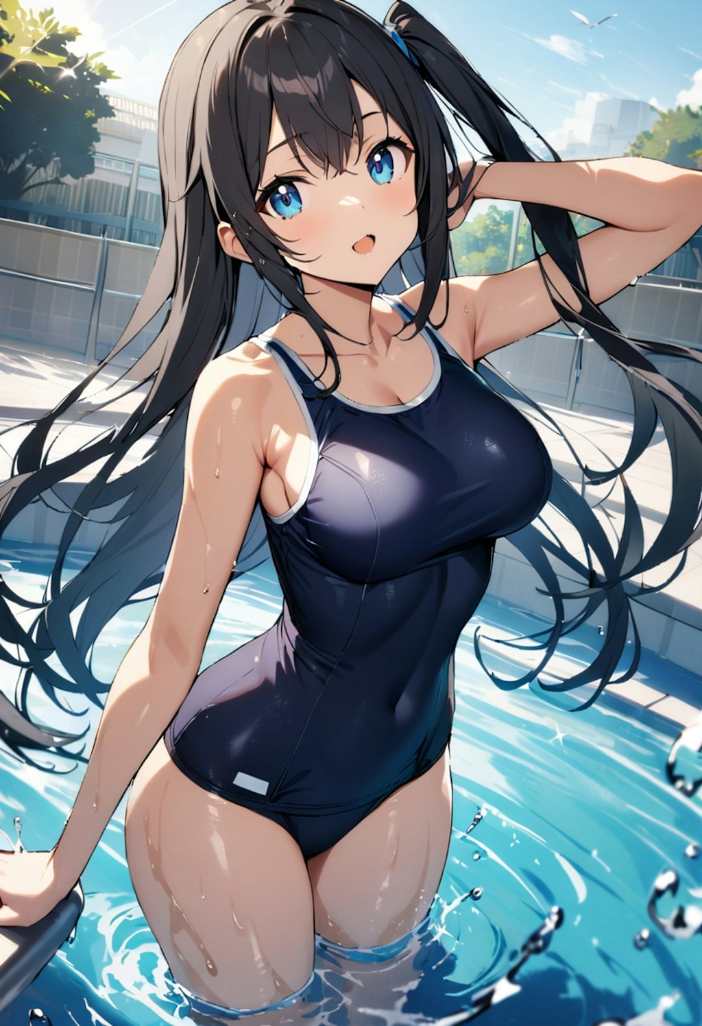 school swimsuit