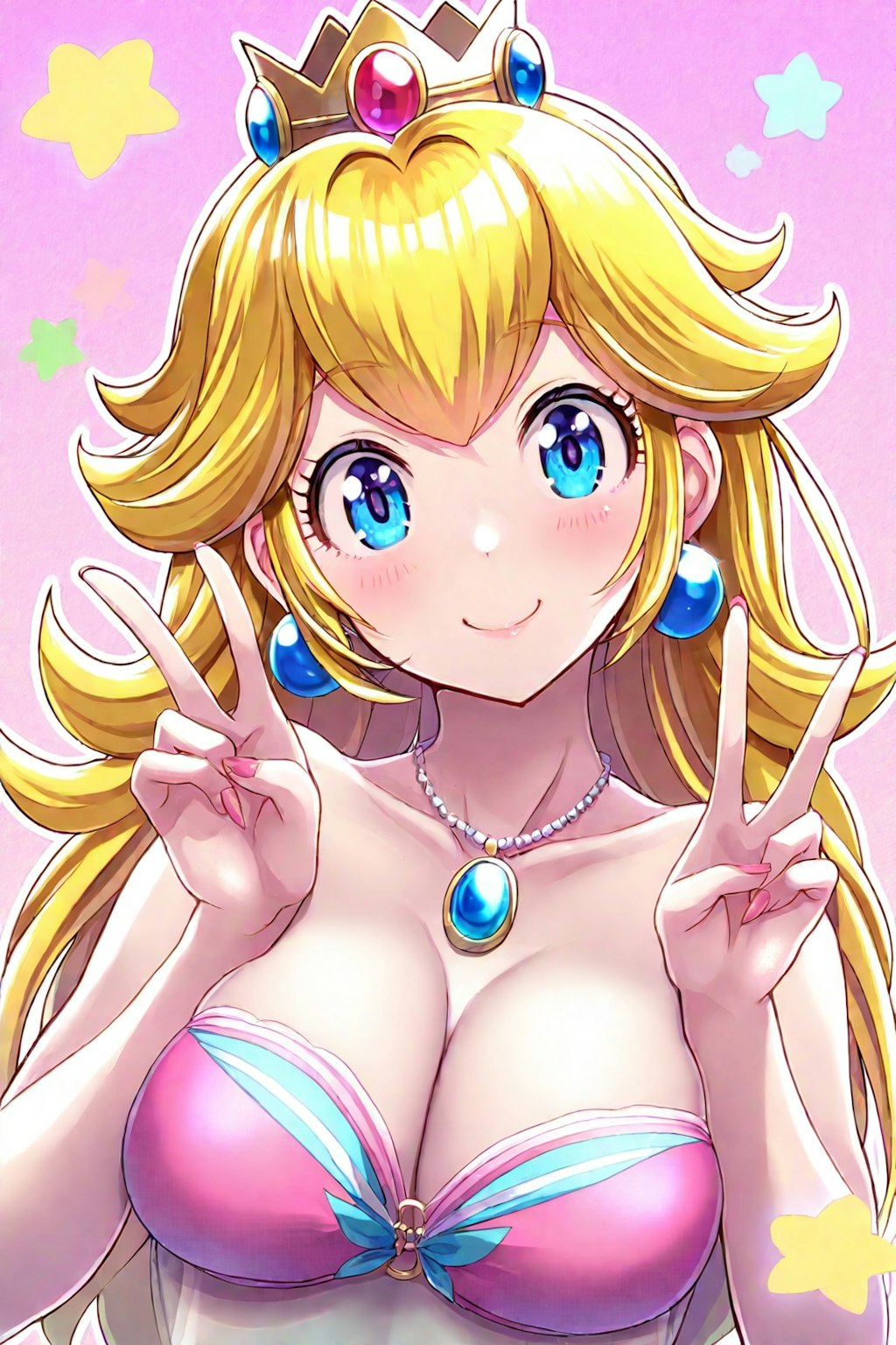 swimwear peach