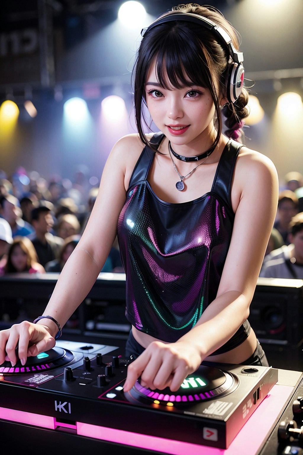 ノリノリなDJ