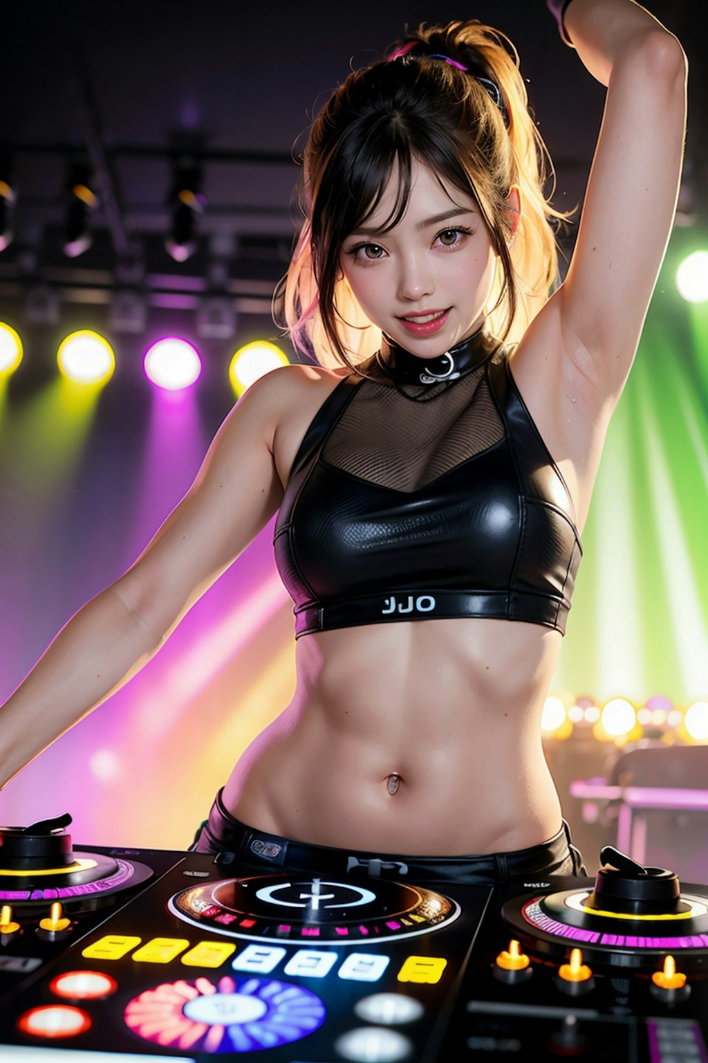 ノリノリなDJ