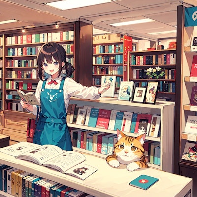 猫と少女の書店 : 2023.08.01