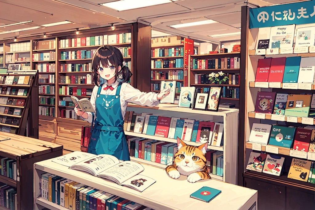猫と少女の書店 : 2023.08.01