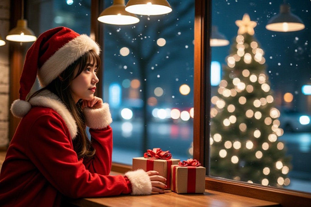 雪になったクリスマスイヴ～彼を待つサンタ