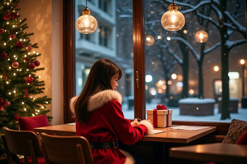 雪になったクリスマスイヴ～彼を待つサンタ