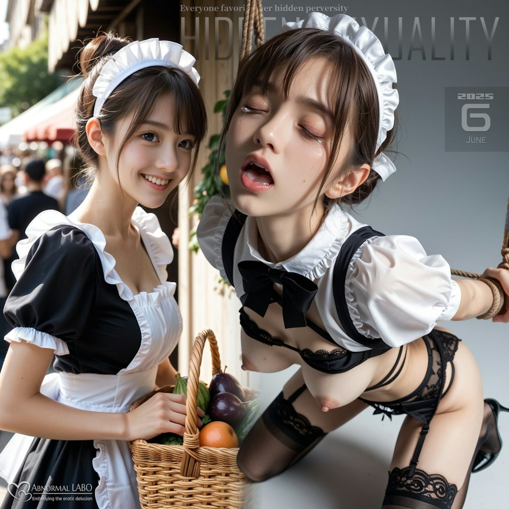 もっと縛って♡メイドさん【BDSMFAN】