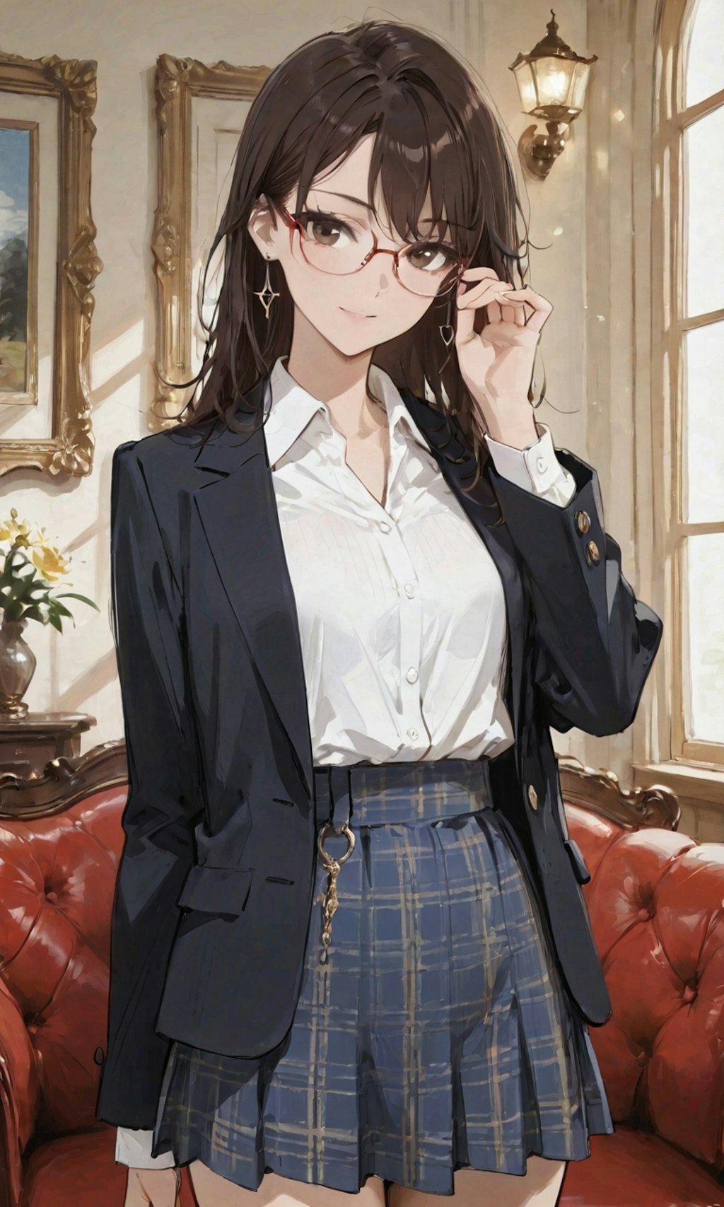 眼鏡委員長の家