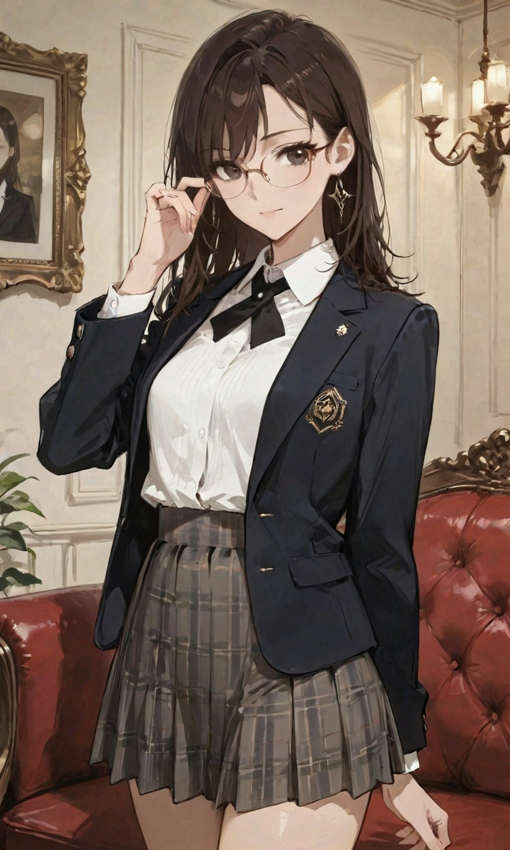 眼鏡委員長の家