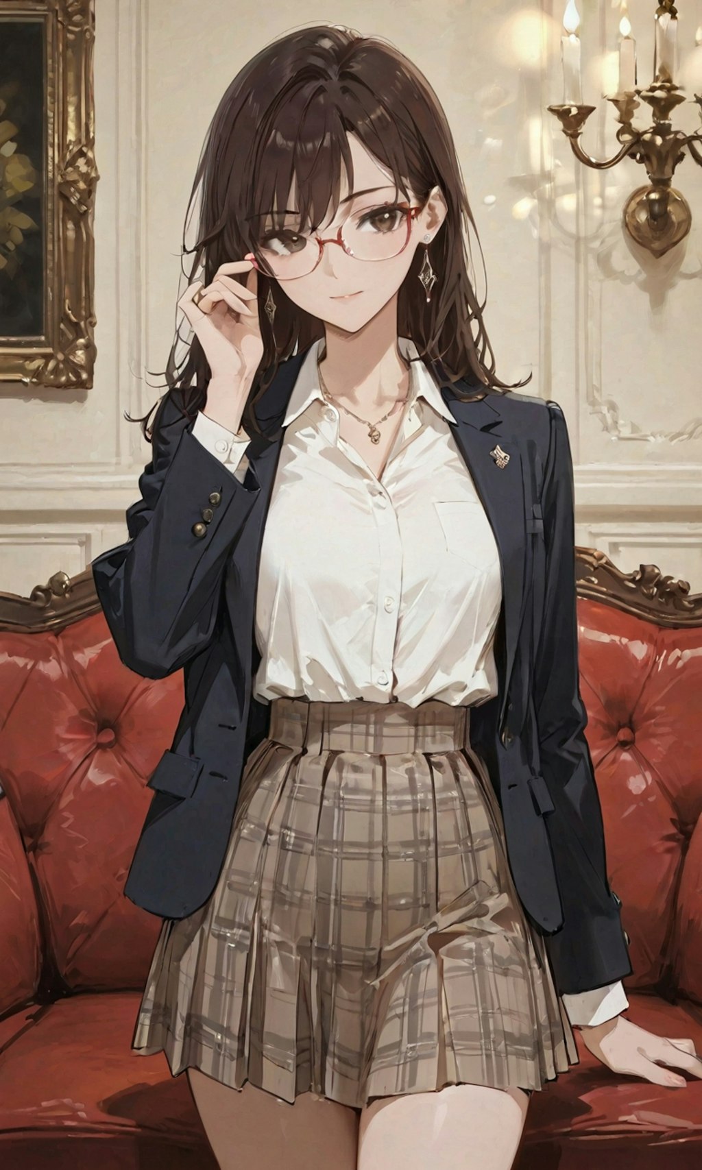眼鏡委員長の家