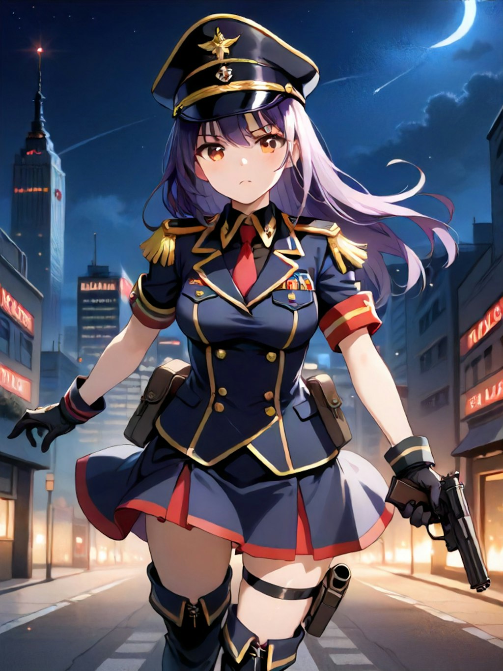 軍服少女