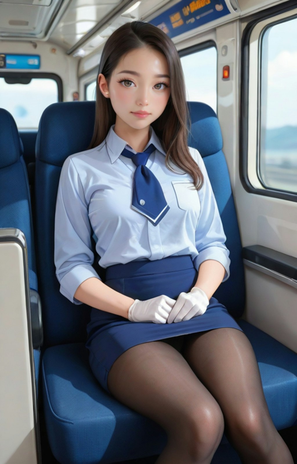 バスガイドのおねぇさん