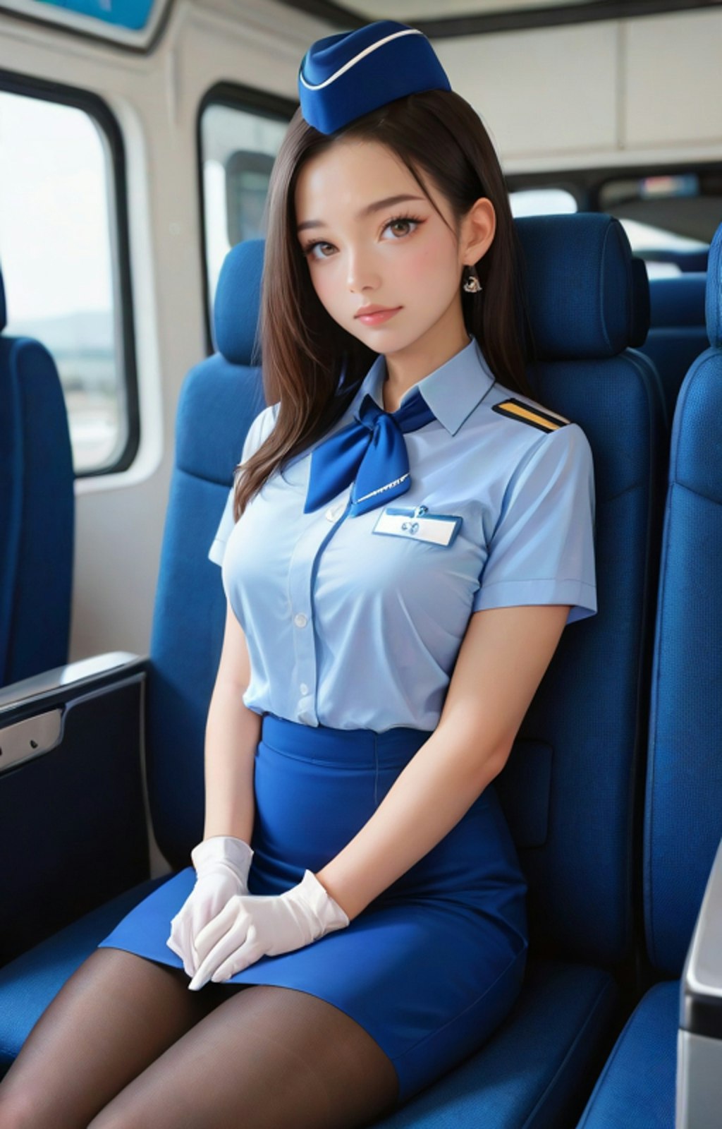 バスガイドのおねぇさん