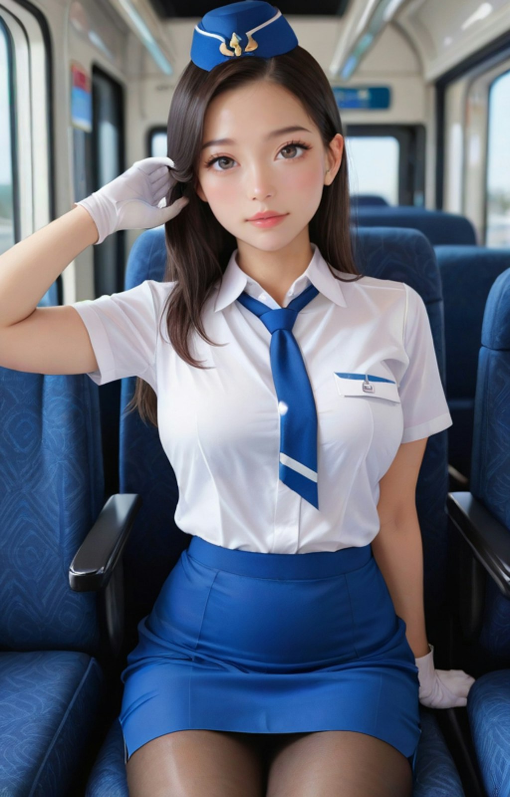 バスガイドのおねぇさん