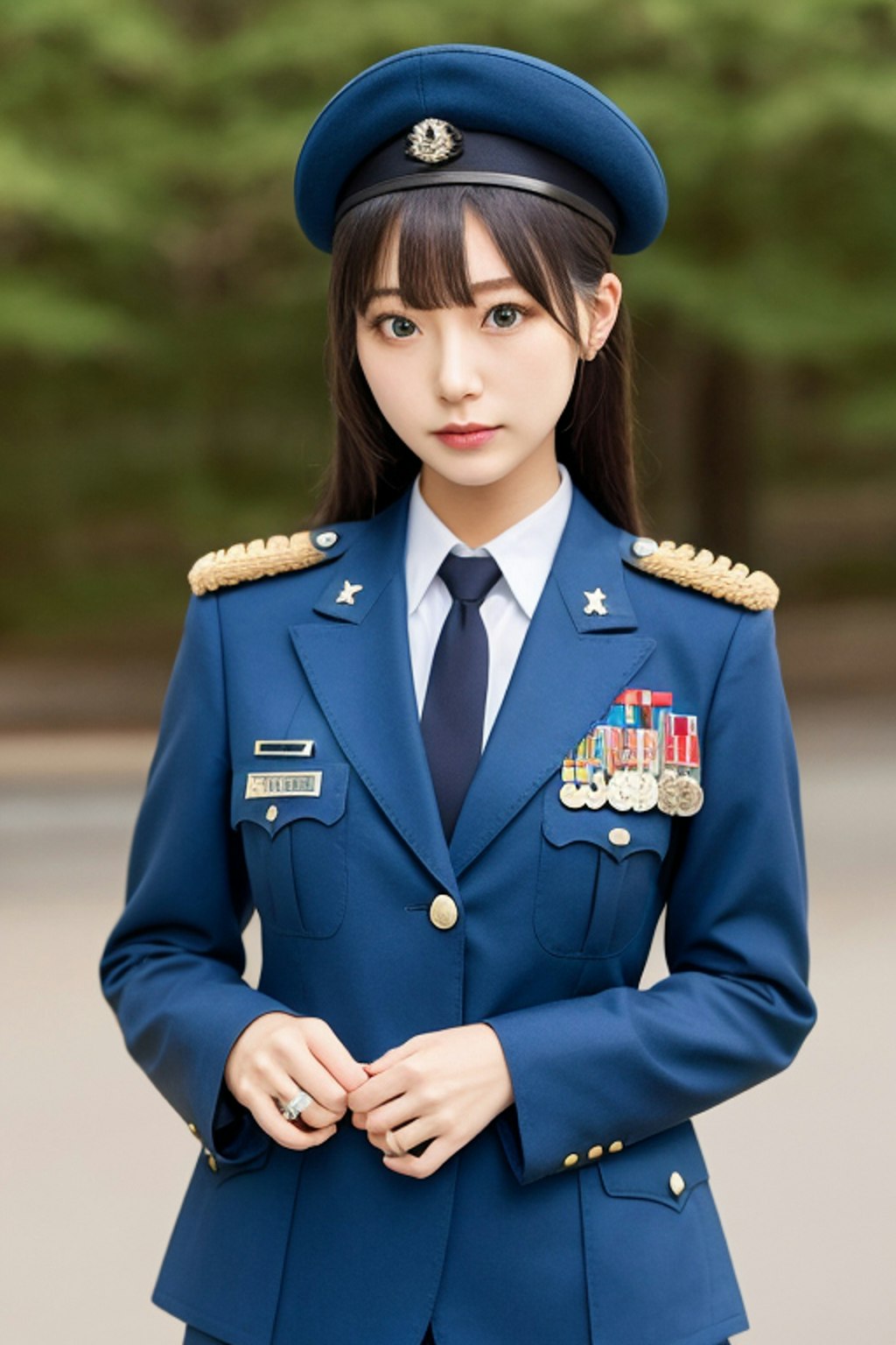 女軍人