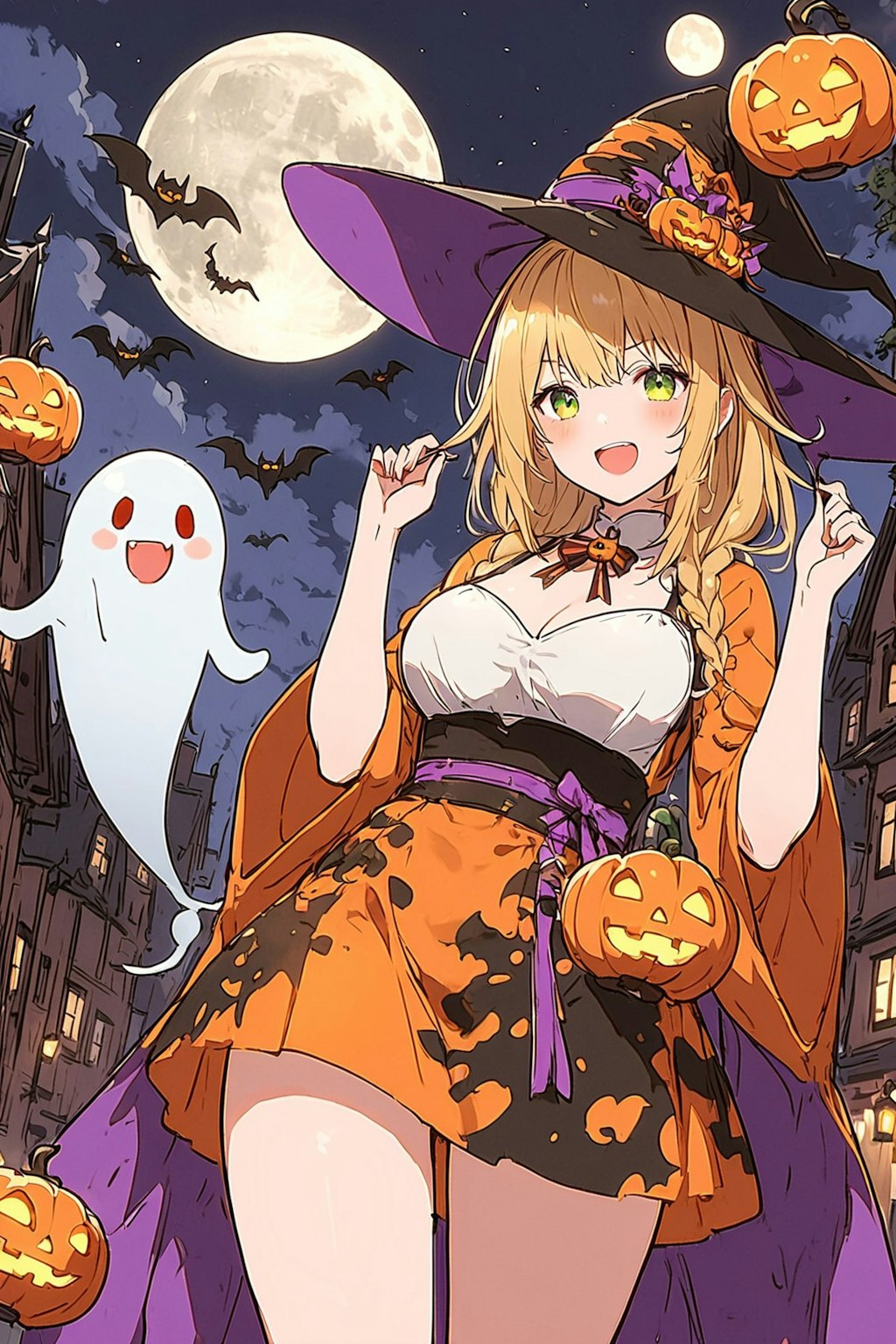 ハロウィンて『うらめしや～』じゃなくてなんだっけ