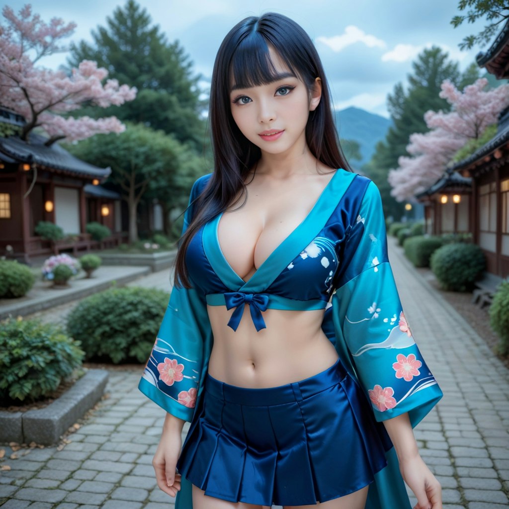 着物美女